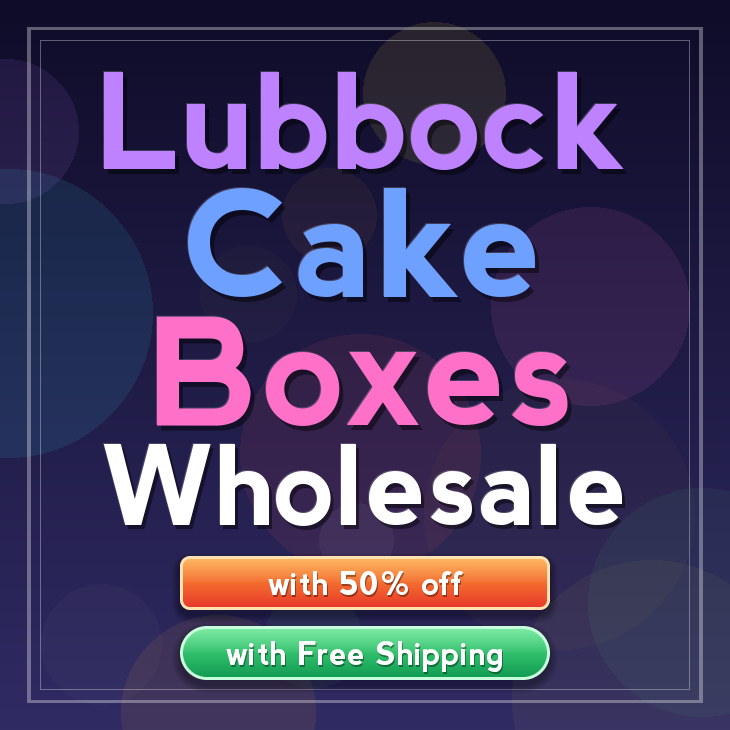 Lubbock cake boxes