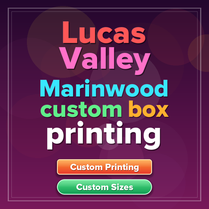 Lucas Valley Marinwood custom box printing