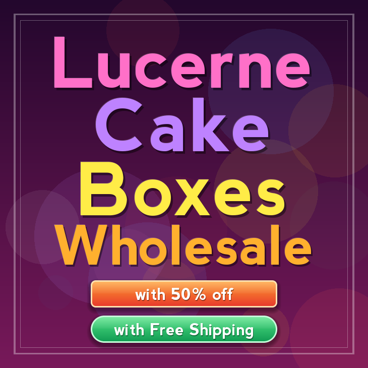 Lucerne cake boxes