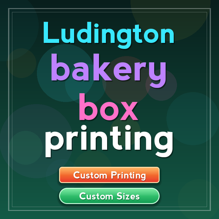 Ludington bakery box printing