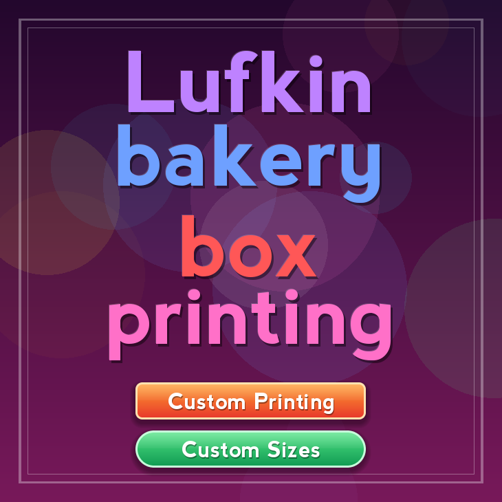 Lufkin bakery box printing