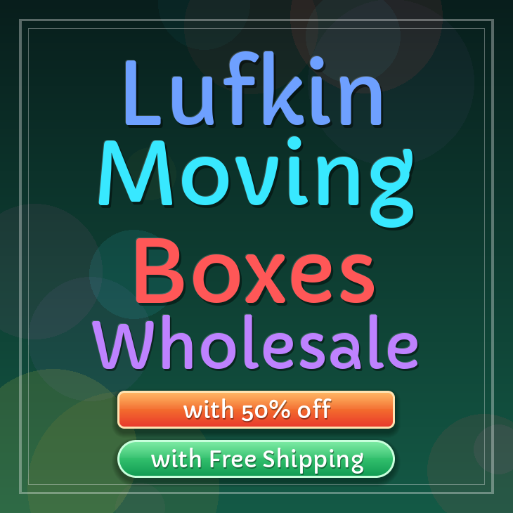 Lufkin moving boxes