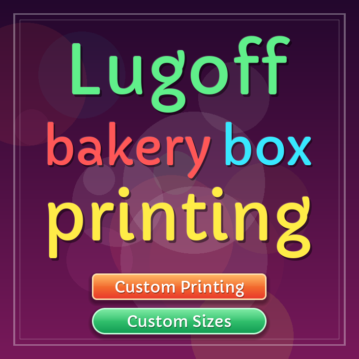 Lugoff bakery box printing