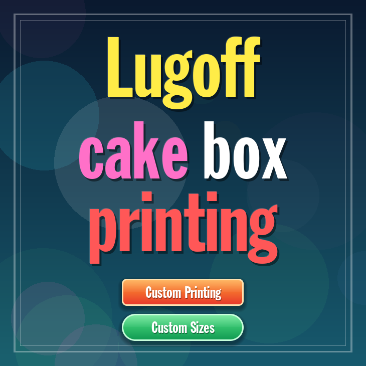 Lugoff cake box printing