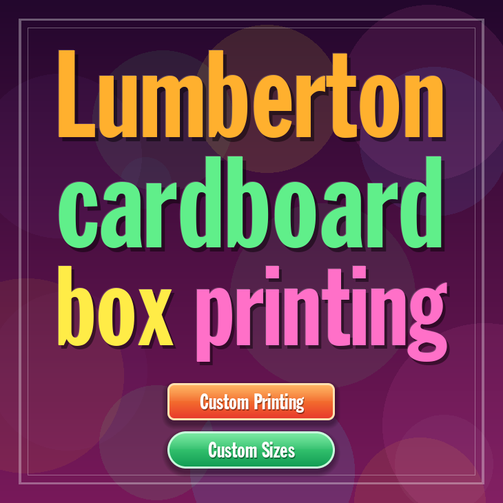 Lumberton cardboard box printing