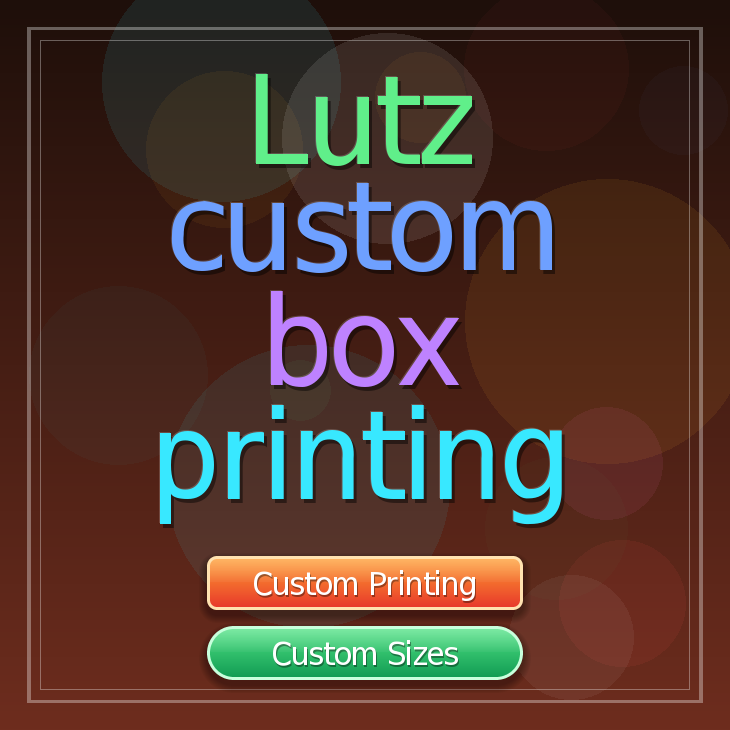 Lutz custom box printing