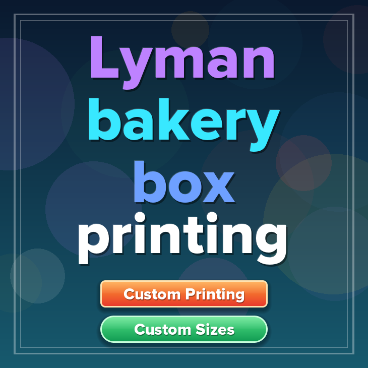 Lyman bakery box printing