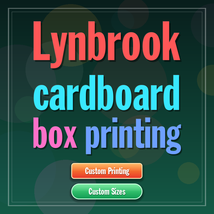 Lynbrook cardboard box printing