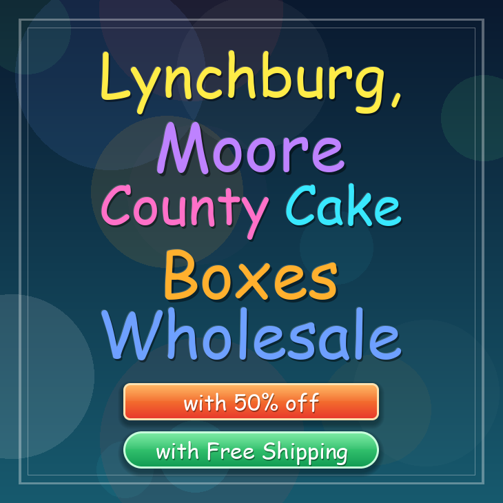 Lynchburg, Moore County cake boxes