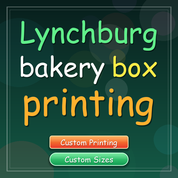 Lynchburg bakery box printing