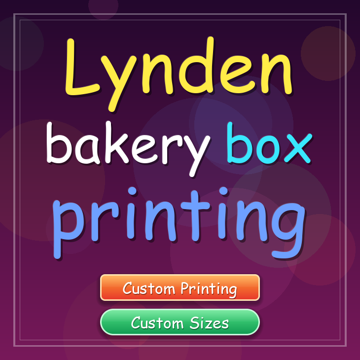 Lynden bakery box printing