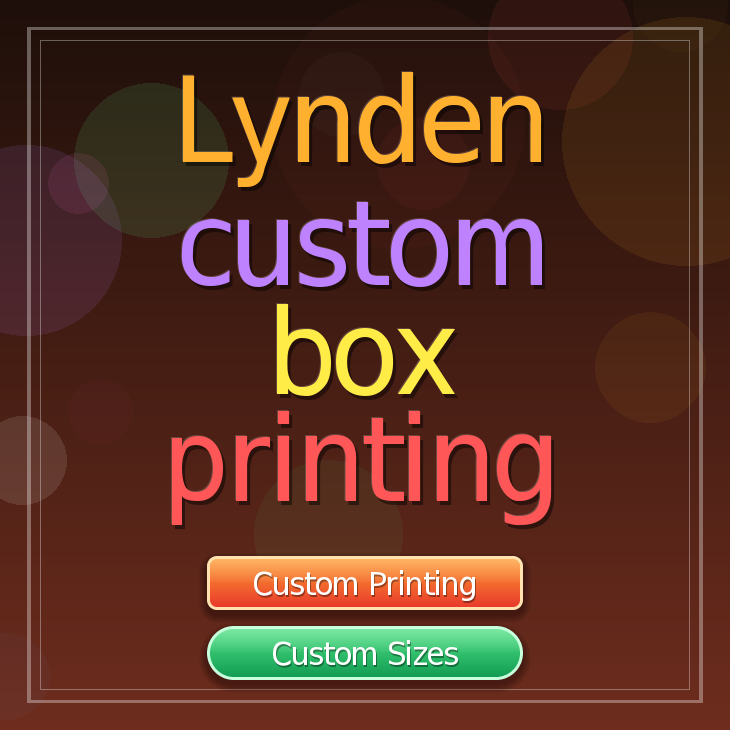 Lynden custom box printing