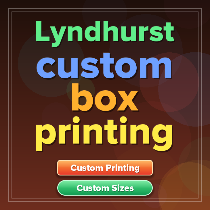 Lyndhurst custom box printing