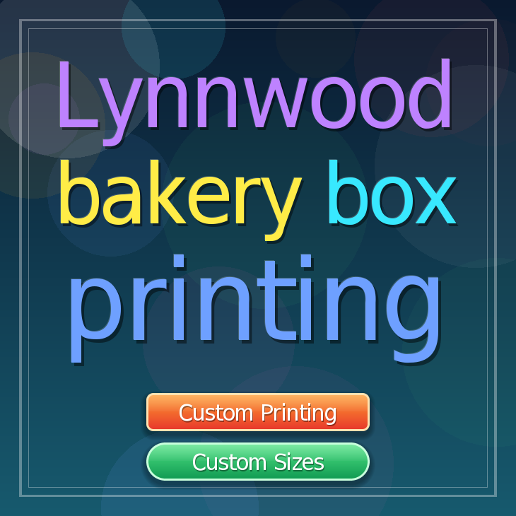 Lynnwood bakery box printing