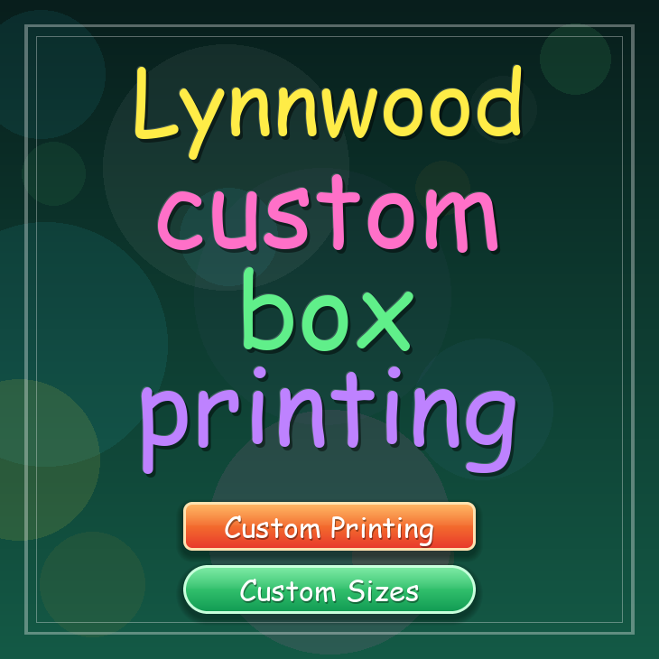 Lynnwood custom box printing