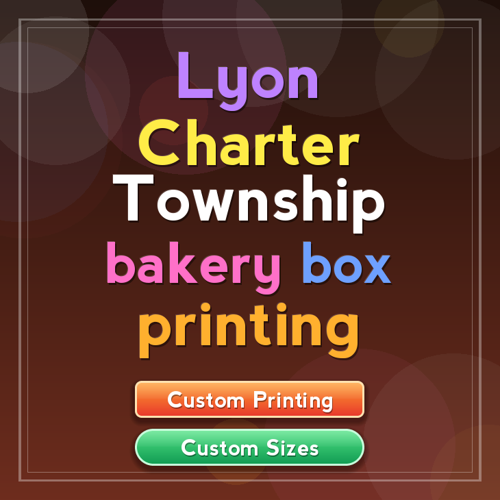 Lyon Charter Township bakery box printing
