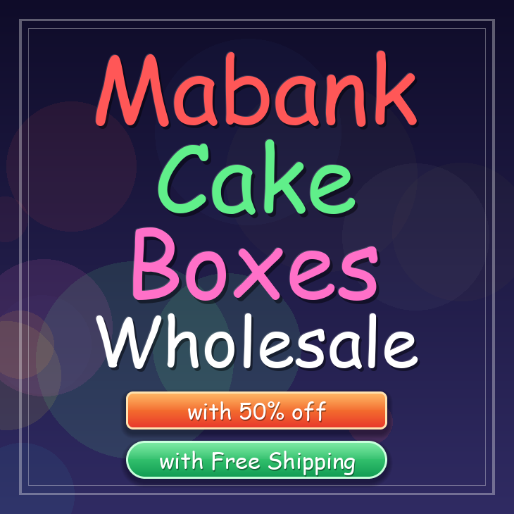 Mabank cake boxes