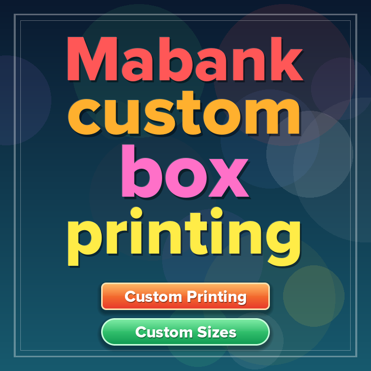 Mabank custom box printing