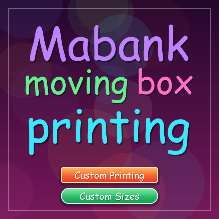 Mabank moving box printing