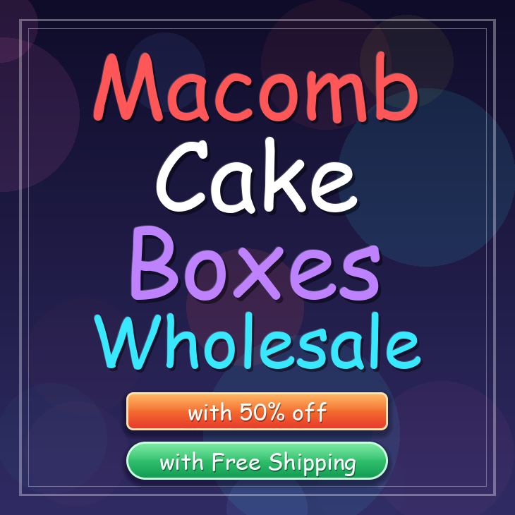 Macomb cake boxes