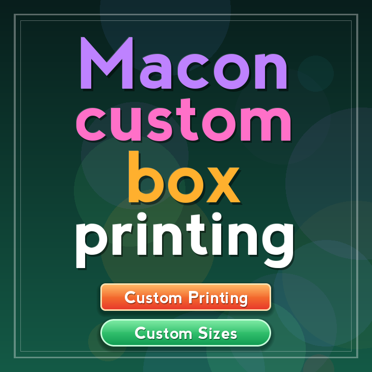 Macon custom box printing