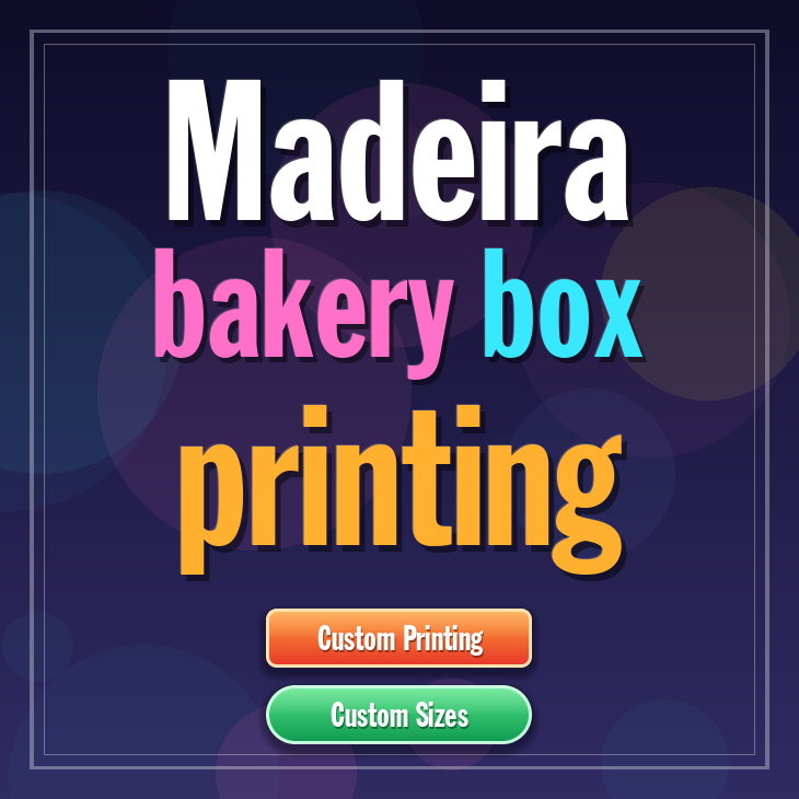 Madeira bakery box printing