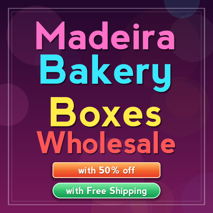 Madeira bakery boxes