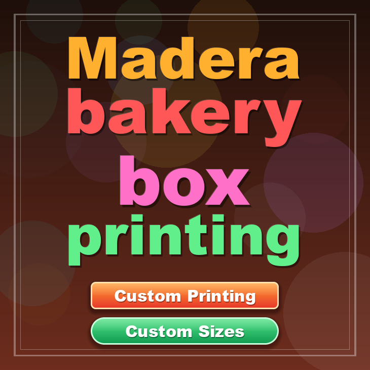 Madera bakery box printing