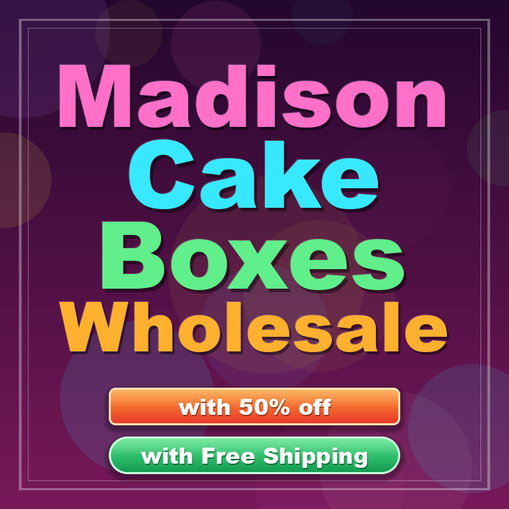 Madison cake boxes