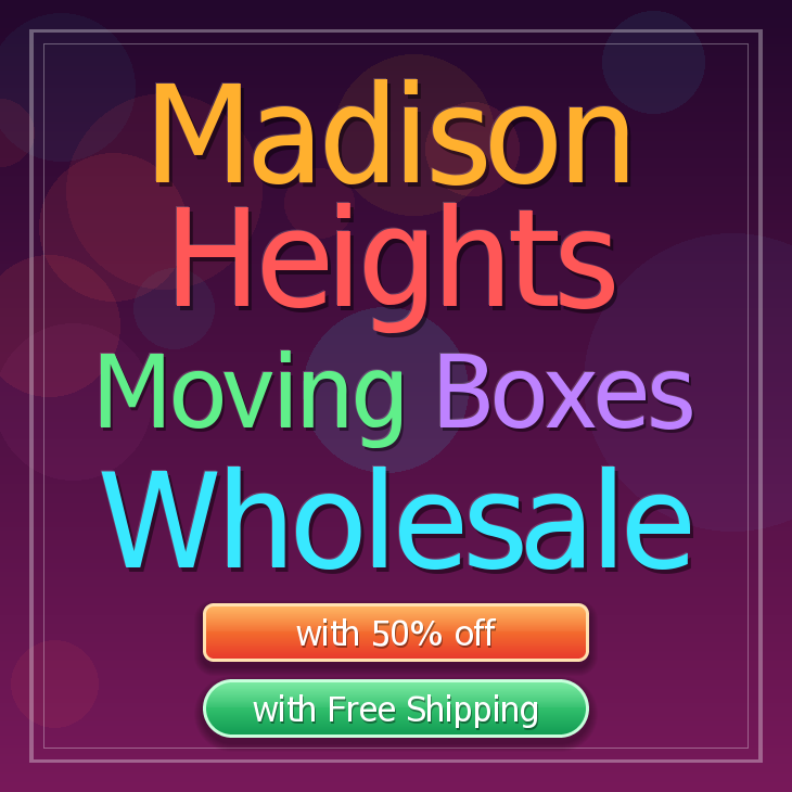 Madison Heights moving boxes