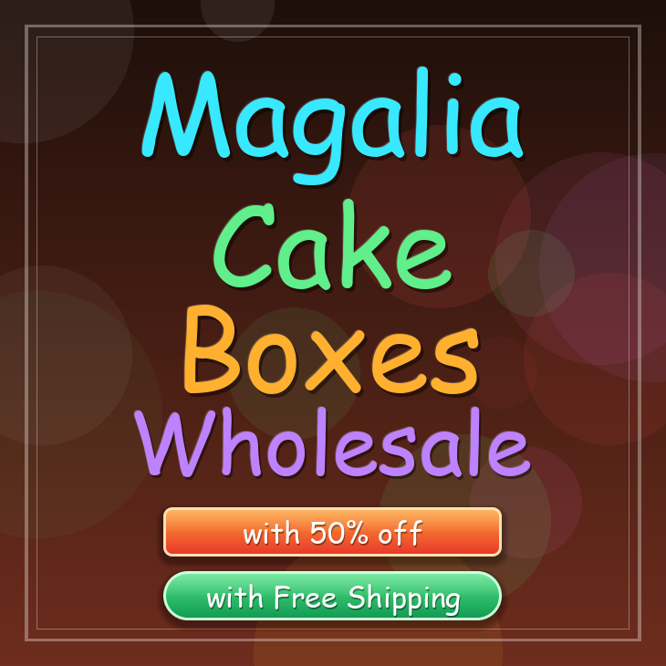 Magalia cake boxes