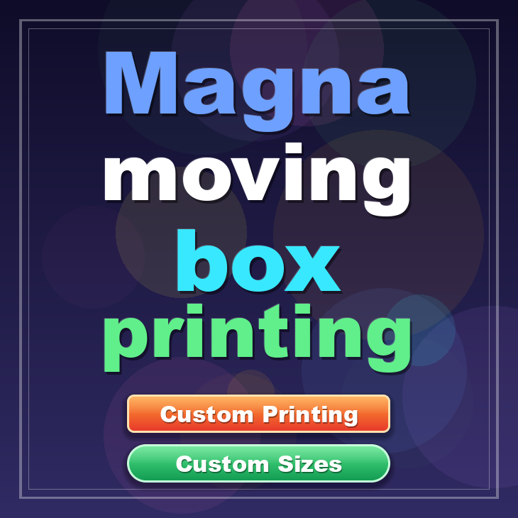Magna moving box printing