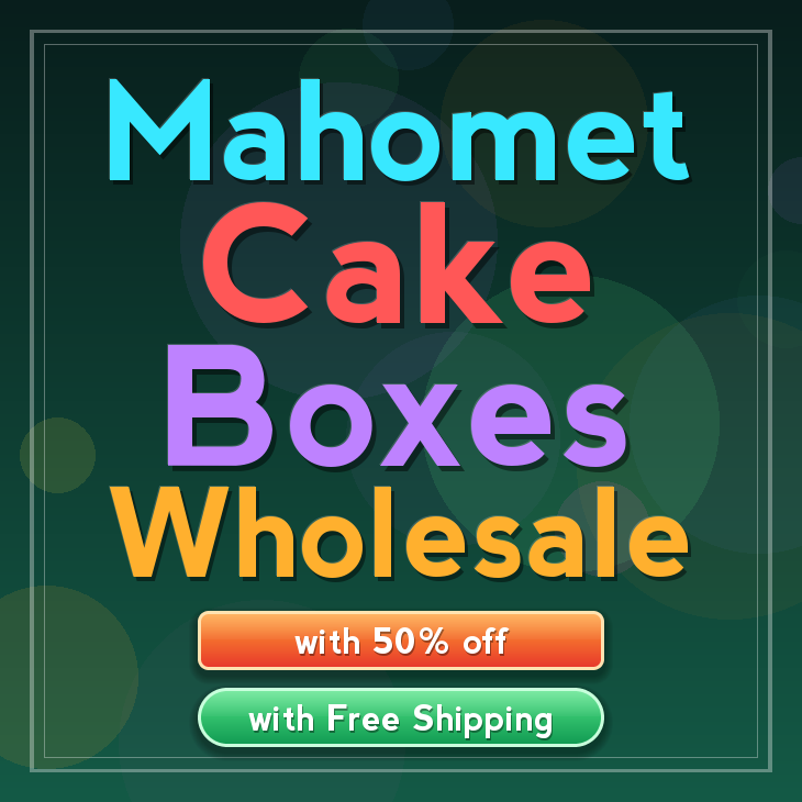 Mahomet cake boxes