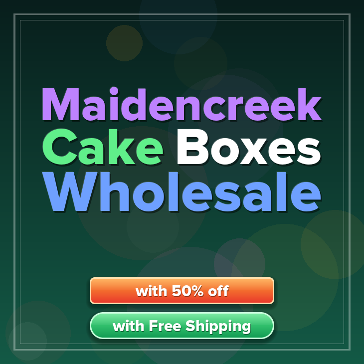 Maidencreek cake boxes