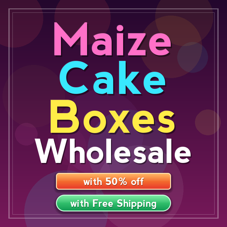Maize cake boxes