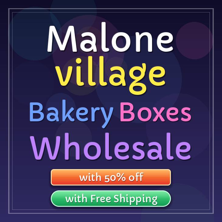 Malone Village bakery boxes