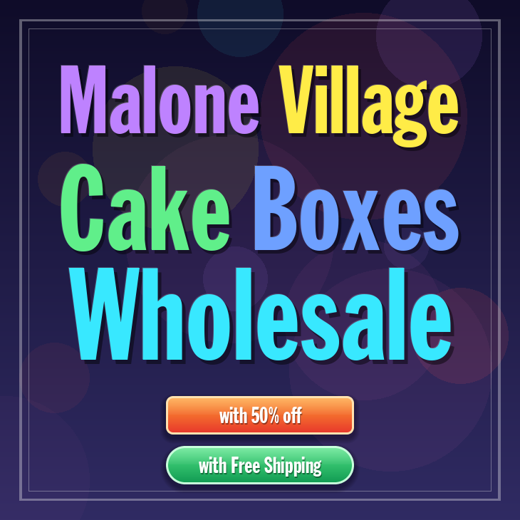 Malone Village cake boxes