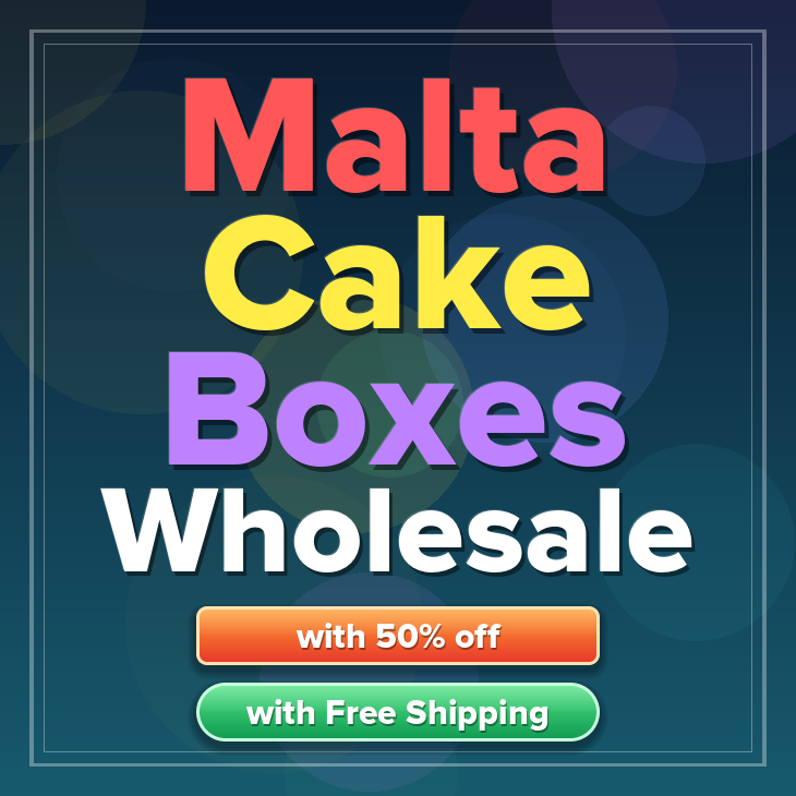 Malta cake boxes