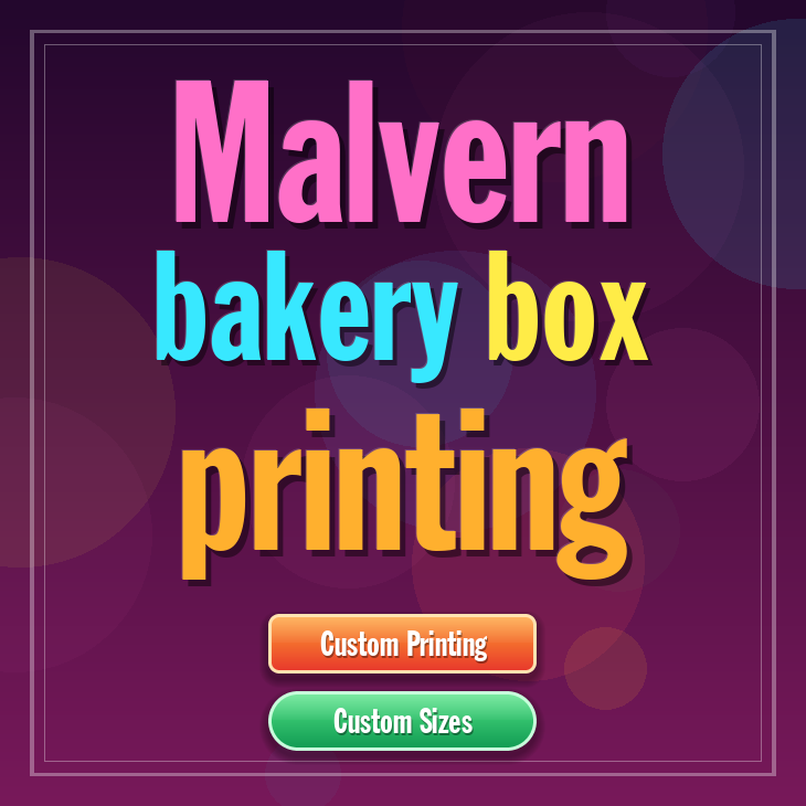 Malvern bakery box printing