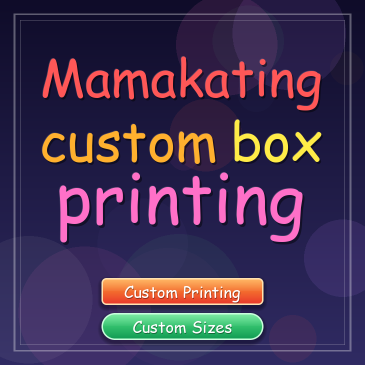 Mamakating custom box printing