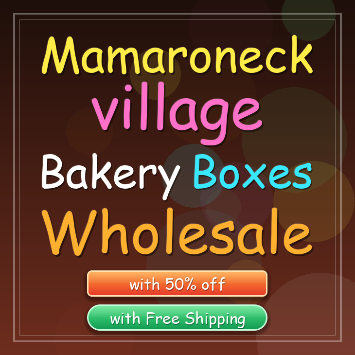 Mamaroneck Village bakery boxes
