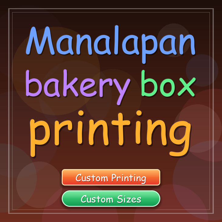 Manalapan bakery box printing
