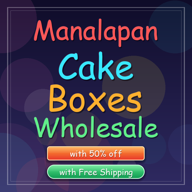 Manalapan cake boxes