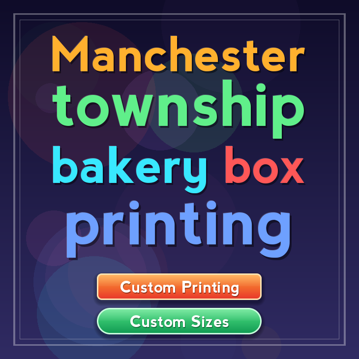 Manchester Township bakery box printing