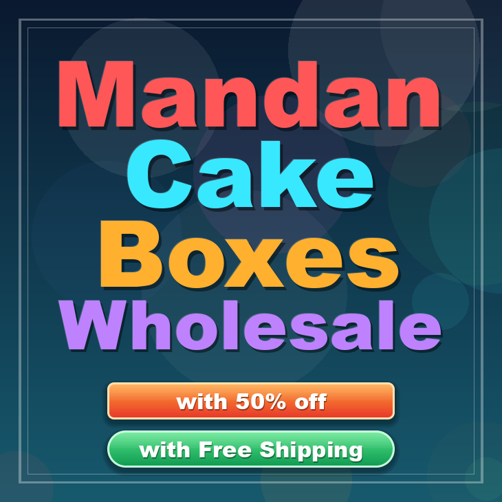 Mandan cake boxes