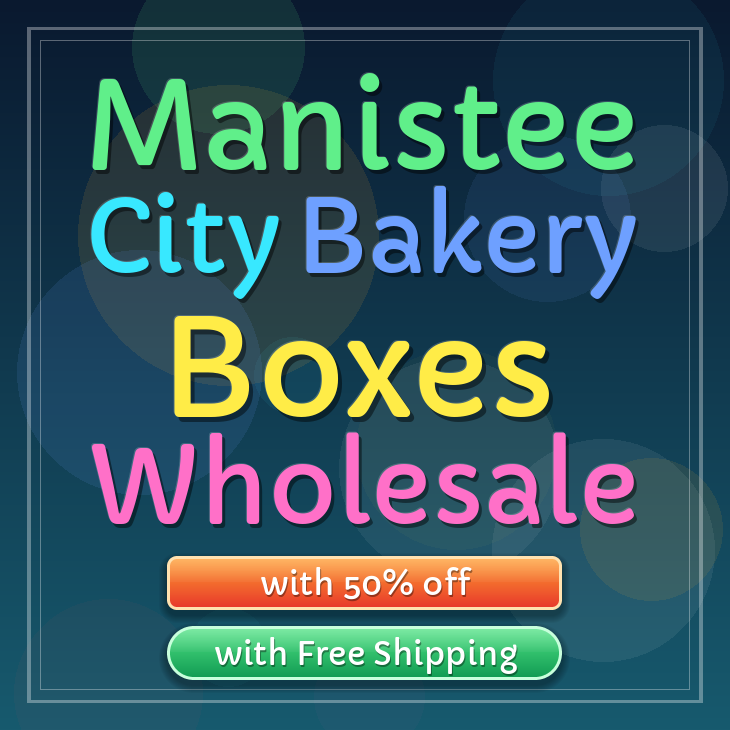 Manistee City bakery boxes