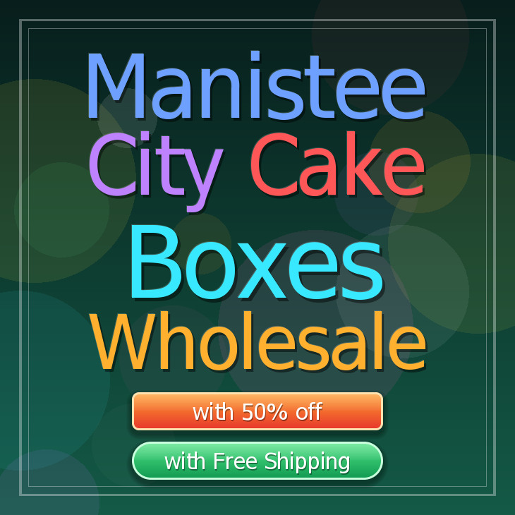 Manistee City cake boxes