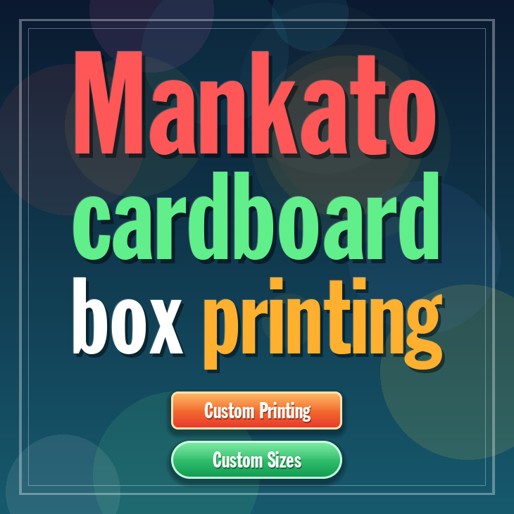 Mankato cardboard box printing