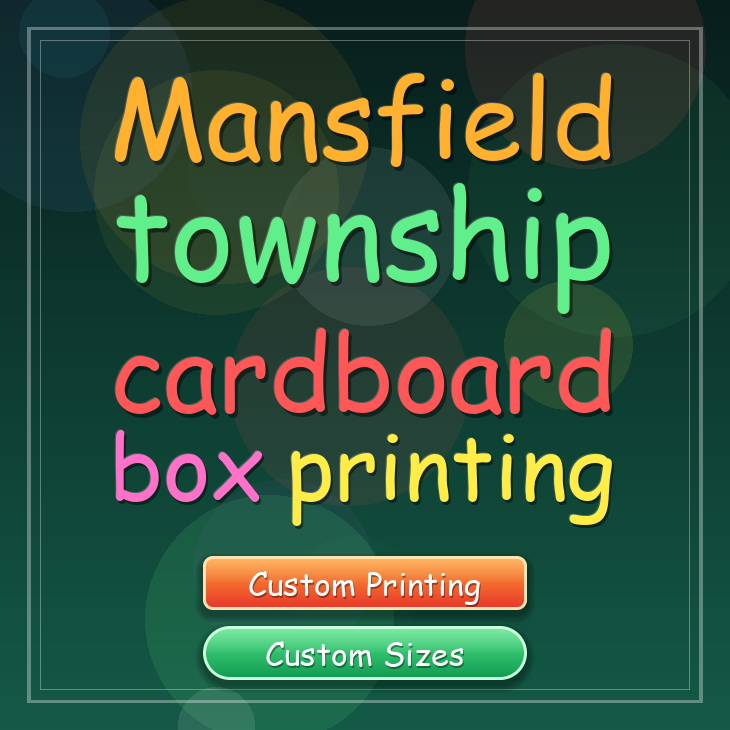 Mansfield township cardboard box printing