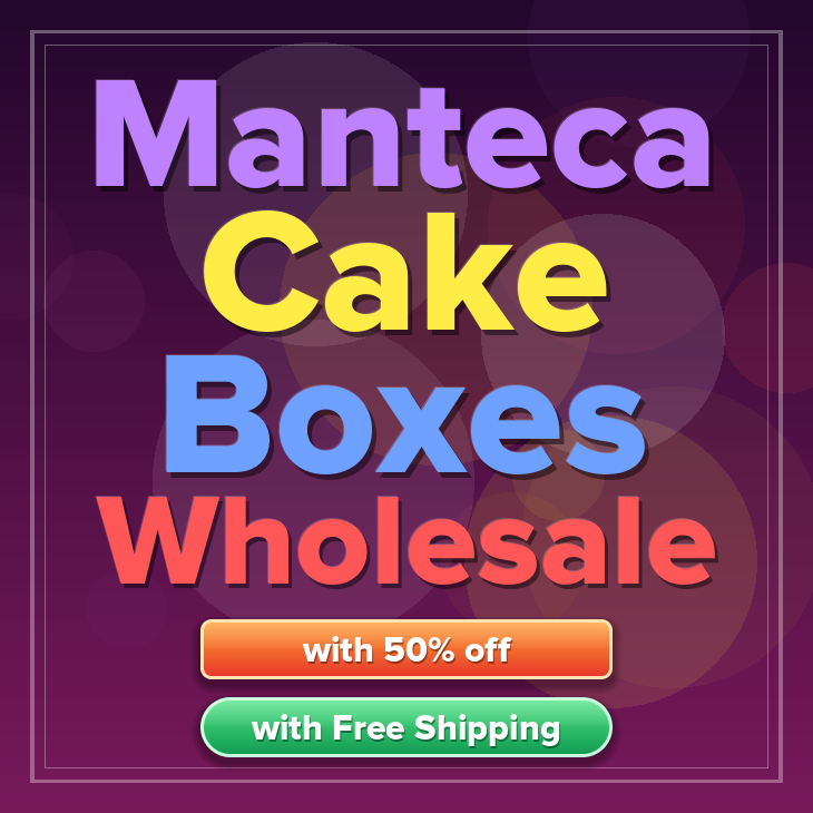 Manteca cake boxes
